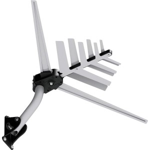 ANTENA EXTERNA DE TV 4 EM 1 DTV-2000 VHF/UHF/FM/HDTV CABO 16 METROS AQUARIO