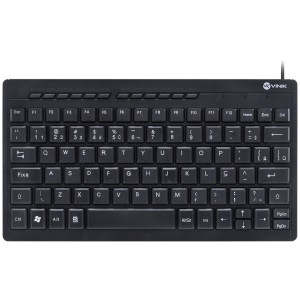 MINI TECLADO CHOCOLATE MULTIMIDIA FLAT DT110 VINIK