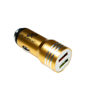 CARREGADOR VEICULAR 2 ENTRADAS - 4.8A X-CELL XC-V12USB