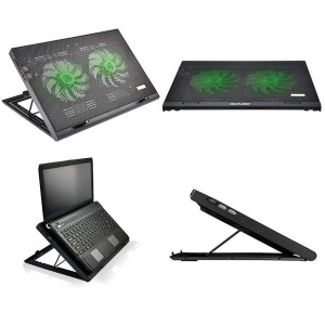 SUPORTE PARA NOTEBOOK WARRIOR LED VERDE MULTILASER AC267