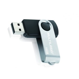 PEN DRIVE 16GB MULTILASER PD588