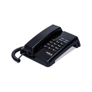 TELEFONE TC50 PREMIUM PRETO COM FIO INTELBRAS