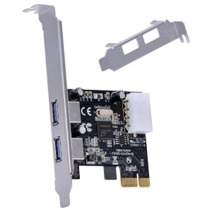 PLACA PCI-E COM 2 PORTAS USB 3.0 KNUP KP-T106 PC0057