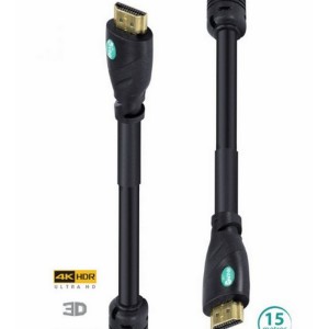 CABO HDMI, 2.0 4K, C/ FILTRO, 15M H20F-15, VINIK, 29237,