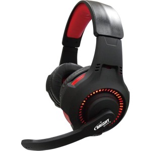 HEADSET GAMER LED VERMELHO BRIGHT 0468