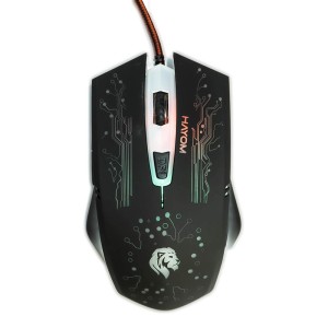 MOUSE HAYOM GAMER USB LED RGB 2400DPI 06 BOTOES - MU2911