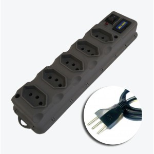 FILTRO DE LINHA 5 TOMADAS ASANTOS 3045