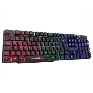 TECLADO KMEX GAMER KM5228 RGB RAINBOW ANTI GHOST