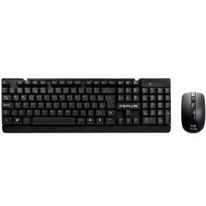 TECLADO E MOUSE SEM FIO K-W11BK C3TECH