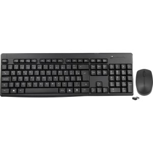 KIT MOUSE E TECLADO KMEX KAS329+MAA733 SEM FIO PRETO