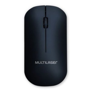 MOUSE SEM FIO 2.4 GHZ 1200 DPI PRETO USB POWER SAVE BOX MULTILASER MO307