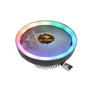 COOLER P/ PROCESSADOR PIXXO EWC4R INTELAMD RGB 124X120X69MM