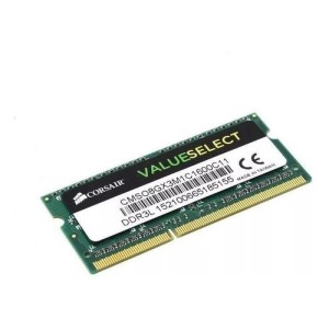 MEMORIA DDR3L 8GB 1600 NOTEBOOK CORSAIR VALUE SELECT CMSO8GX3M1C1600C11