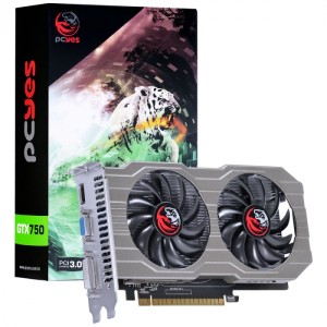 PLACA DE VIDEO GTX 750 2GB GDDR5 128 BITS DUAL FAN - PA750DR5128DF PCYES