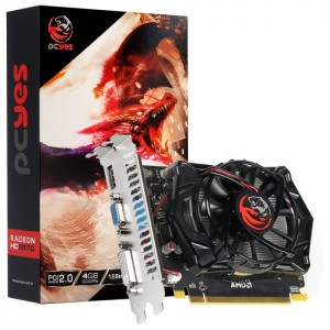 PLACA DE VIDEO RADEON 6570 4GB GDDR5 128 BITS PJ6570HDR5SF4GB PCYES