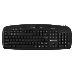 TECLADO MULT USB FORTREK MKL101PT 75859