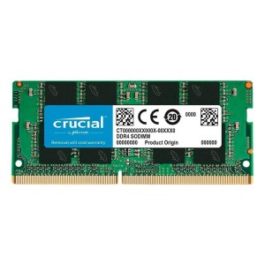 MEMORIA NOTEBOOK DDR4 16GB 2666 CRUCIAL CB16GS2666