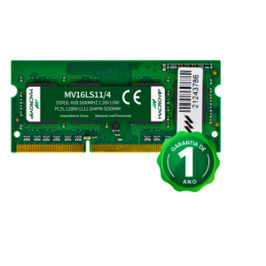 MEMORIA NOTEBOOK DDR3L 4GB 1600 MACROVIP MV16LS11/4