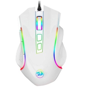 MOUSE GAMER REDRAGON GRIFFIN M607W RGB 7200DPI BRANCO