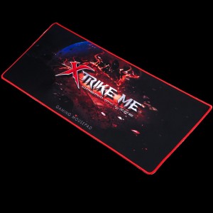 MOUSE PAD GAMER XTRIKE-ME 770 X 295 X 3MM PROVA DAGUA BLACK/RED MP-204
