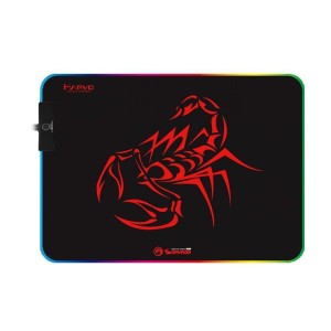 MOUSEPAD MARVO GAMER SCORPION SPEED GRANDE RGB 7 CORES MG08