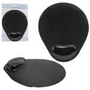 MOUSE PAD C/ APOIO EM GEL PRETO MP0006B