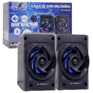 CAIXA DE SOM 6W XC-CM-06 X-CELL