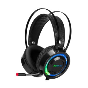 HEADSET GAMER XTRIKE-ME COM FIO BLACK RGB GH-708